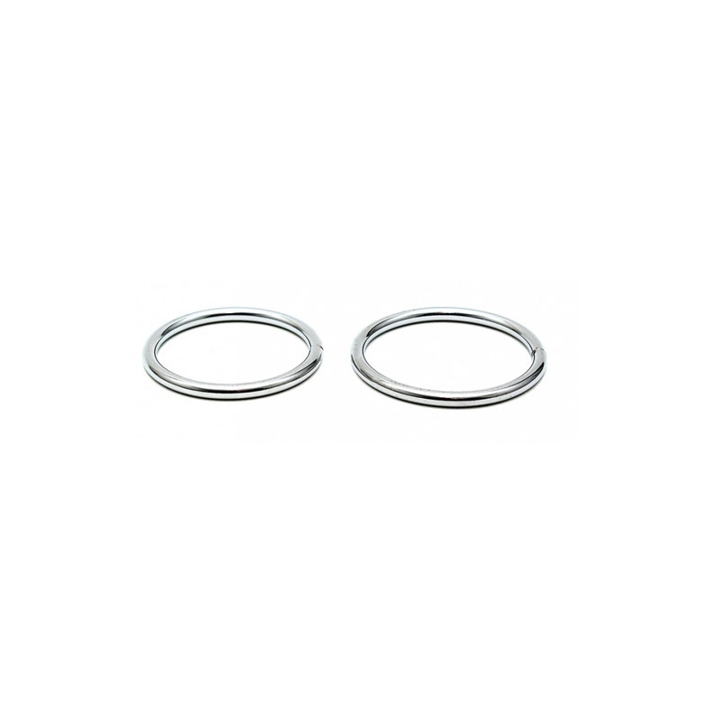 rimba lot de 2 cockrings rond metal diametre 40 45 poppers planet