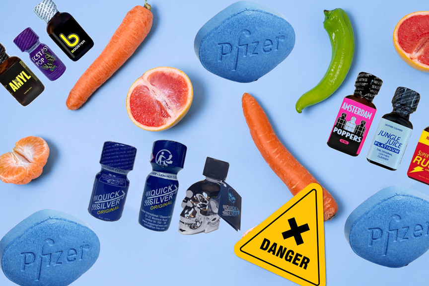 viagra et poppers